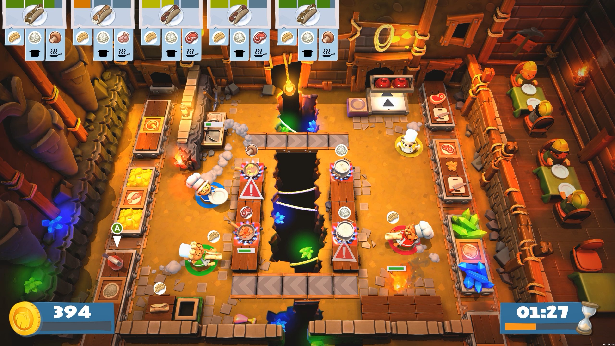 Overcooked! 2 - Nintendo Switch Physical Game | Fun Multiplayer Cooking Simulation | Perfect for Family Game Nights & Party Entertainment