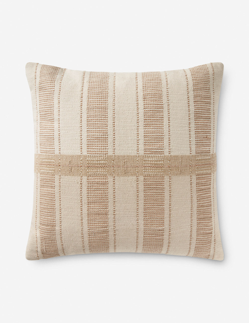 Amber Lewis x Loloi Carmel Pillow - Soft & Stylish Boho Throw Pillow Cover for Living Room, Bedroom Decor - Perfect for Cozy Home & Bohemian Interior Design