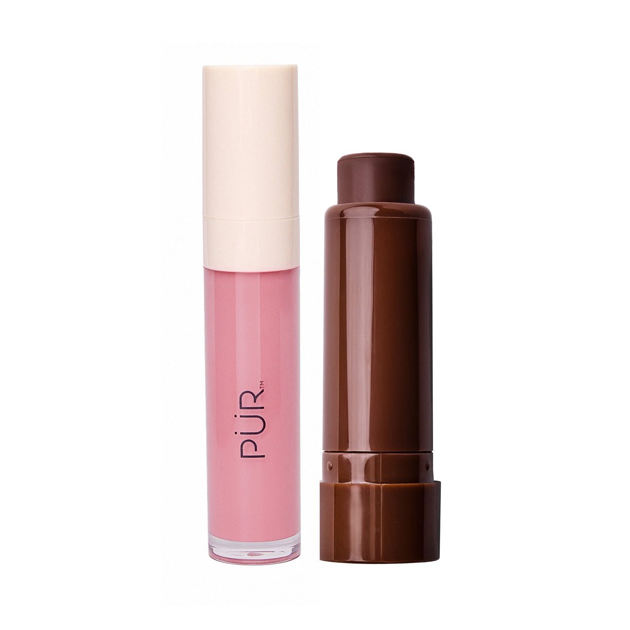 Glossy Lip Tint & Silky Tint Duo - Long Lasting Hydrating Lip Stain Set for Daily Wear, Date Night & Special Occasions