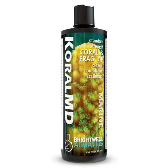 Brightwell KoralMD Coral & Frag Dip - Safe Coral Treatment for Saltwater Aquariums | Ideal for Coral Frags, New Additions & Quarantine Tanks