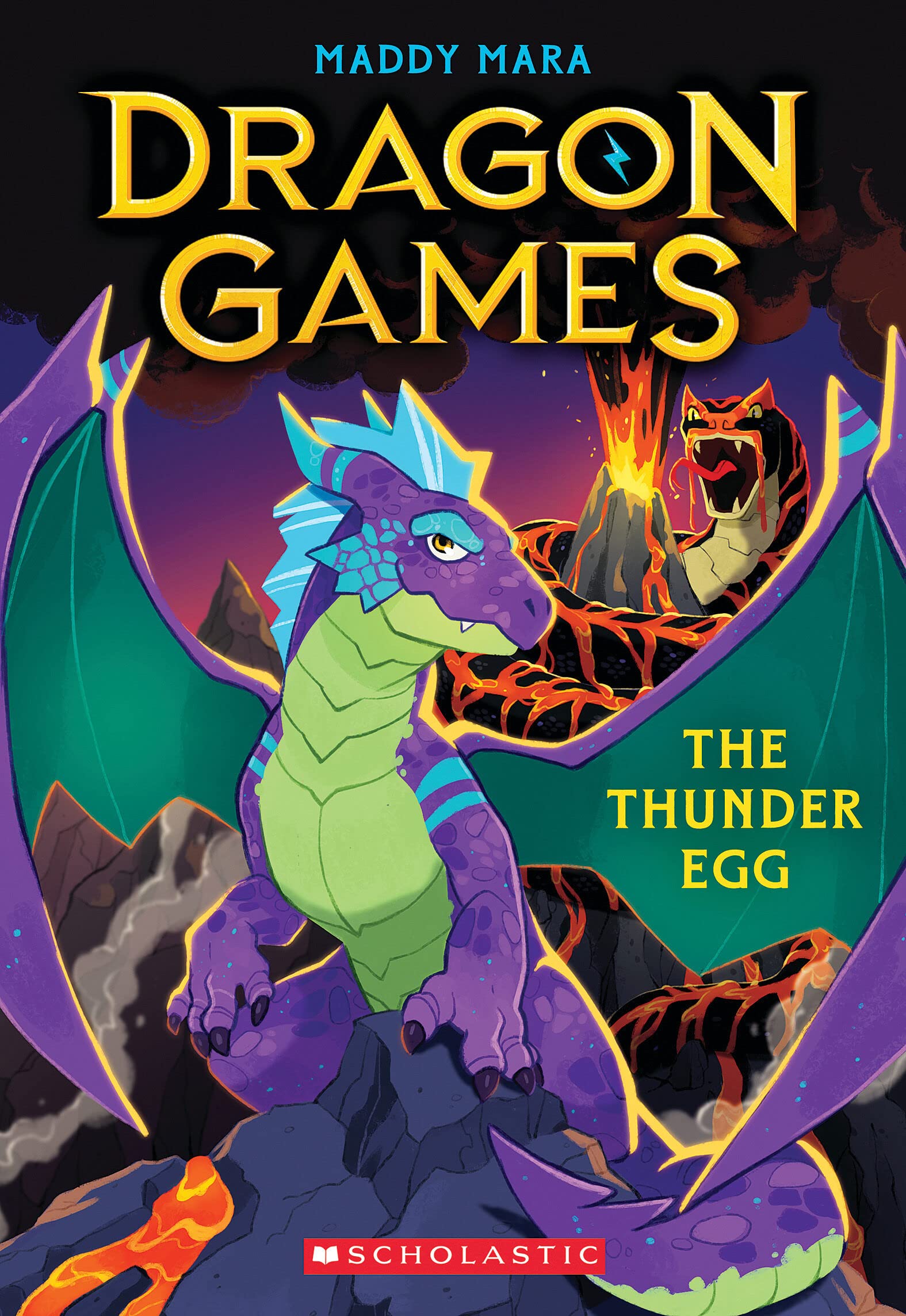 The Thunder Egg (Dragon Games #1) - Fantasy Adventure Book for Kids & Teens - Perfect for Bedtime Reading and Classroom Storytime
