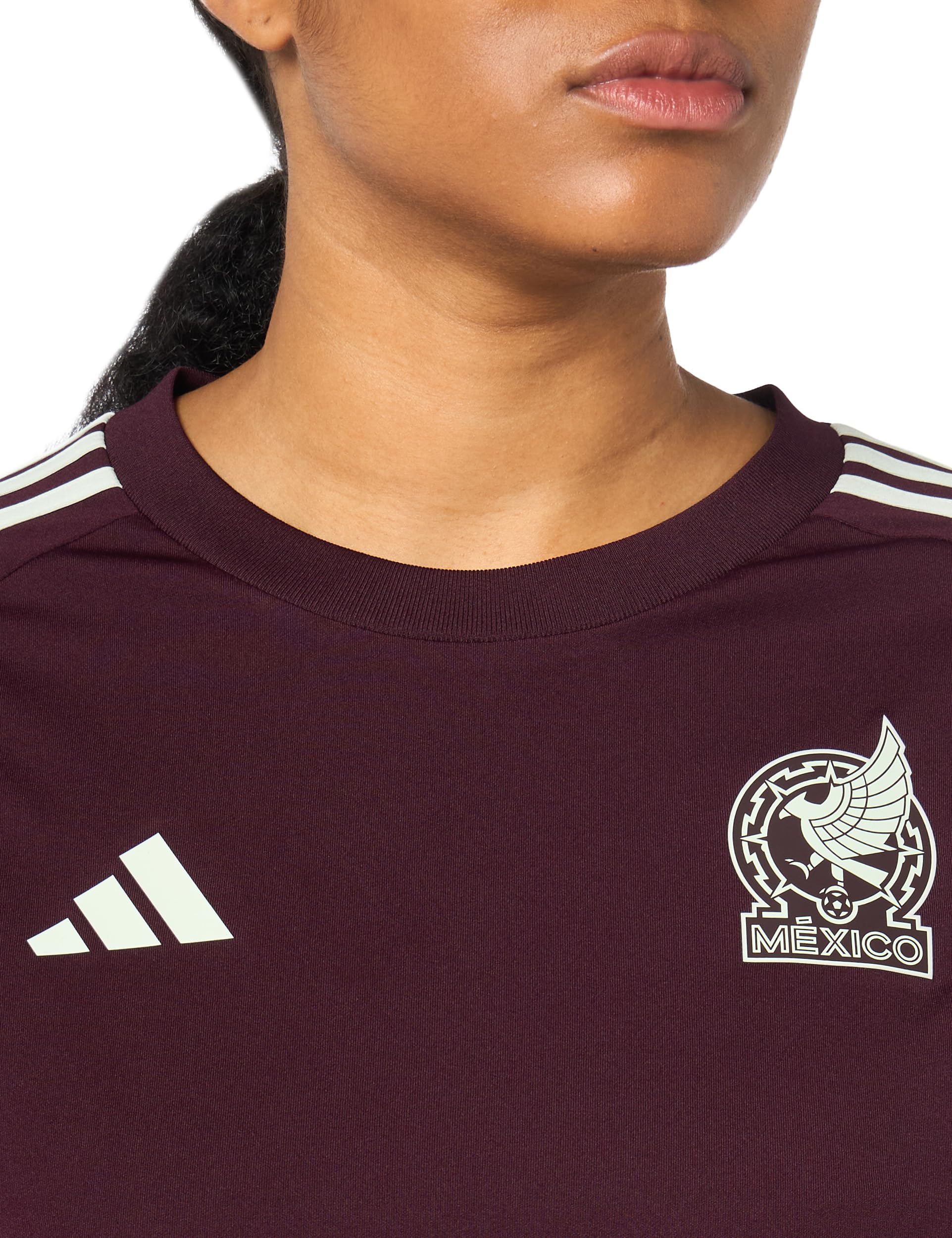 adidas Women's Mexico 2024 Home Fan Soccer Jersey - Authentic Replica Football Shirt for Fans & Players - Perfect for Matchdays, Training & Casual Wear
