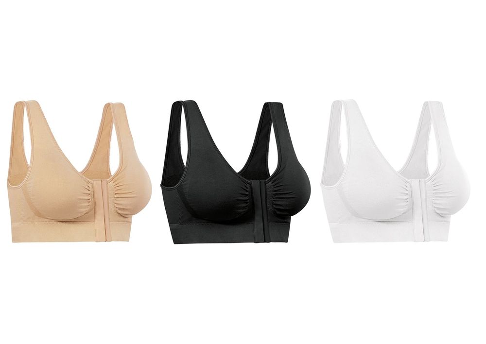 Organic Bamboo Fiber Comfort Bra - Wireless Support for Women - Soft & Breathable Everyday Wear - Perfect for Yoga, Lounge & Sleep