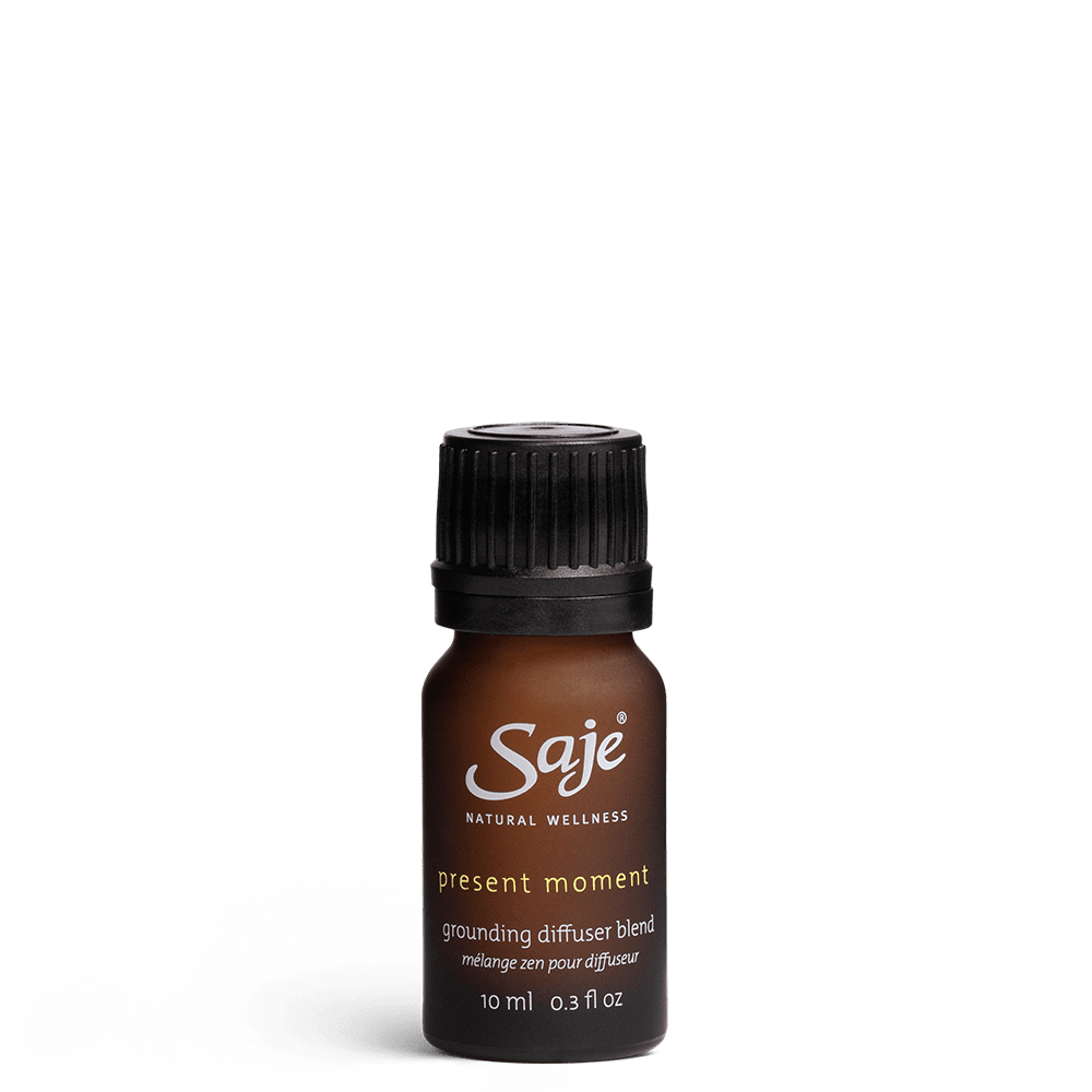 Present Moment Grounding Diffuser Blend - Aromatherapy Essential Oil for Stress Relief & Relaxation - Perfect for Yoga, Meditation & Home Spa