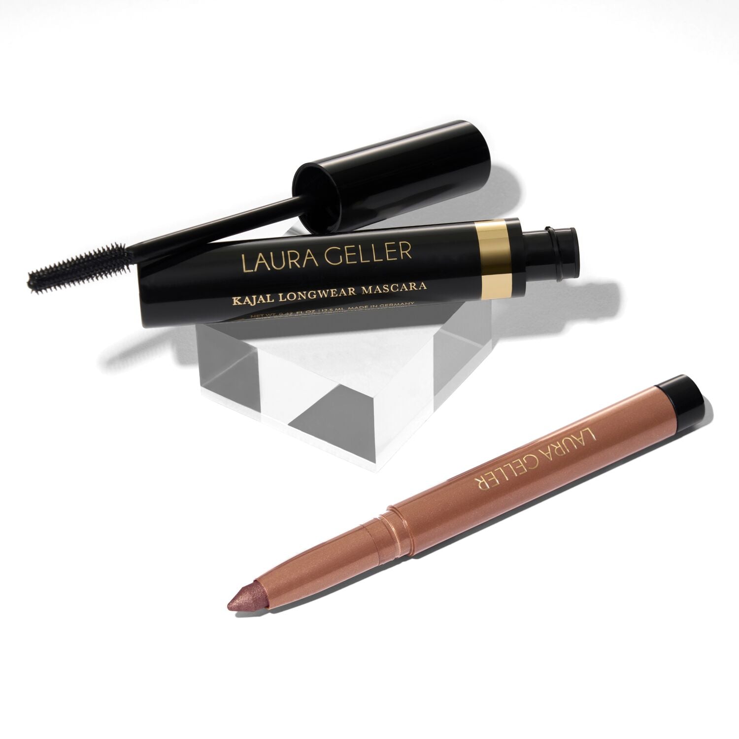 Bold Beauty Kajal Eyeliner Duo - Waterproof & Smudge-Proof Kohl Pencil for Long-Lasting Eye Makeup - Perfect for Everyday Wear, Parties & Special Occasions
