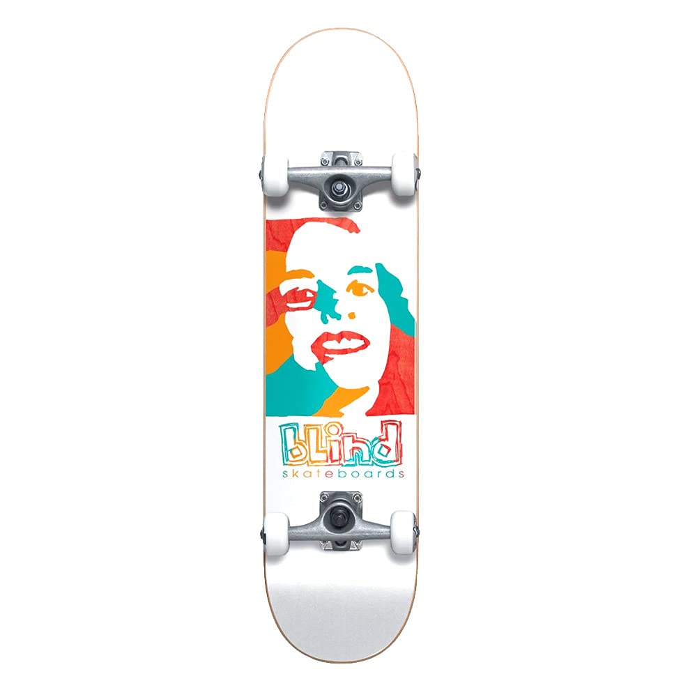 Premium Prebuilt Complete Skateboard - Blind Psychedelic Girl Graphic - 7.75
