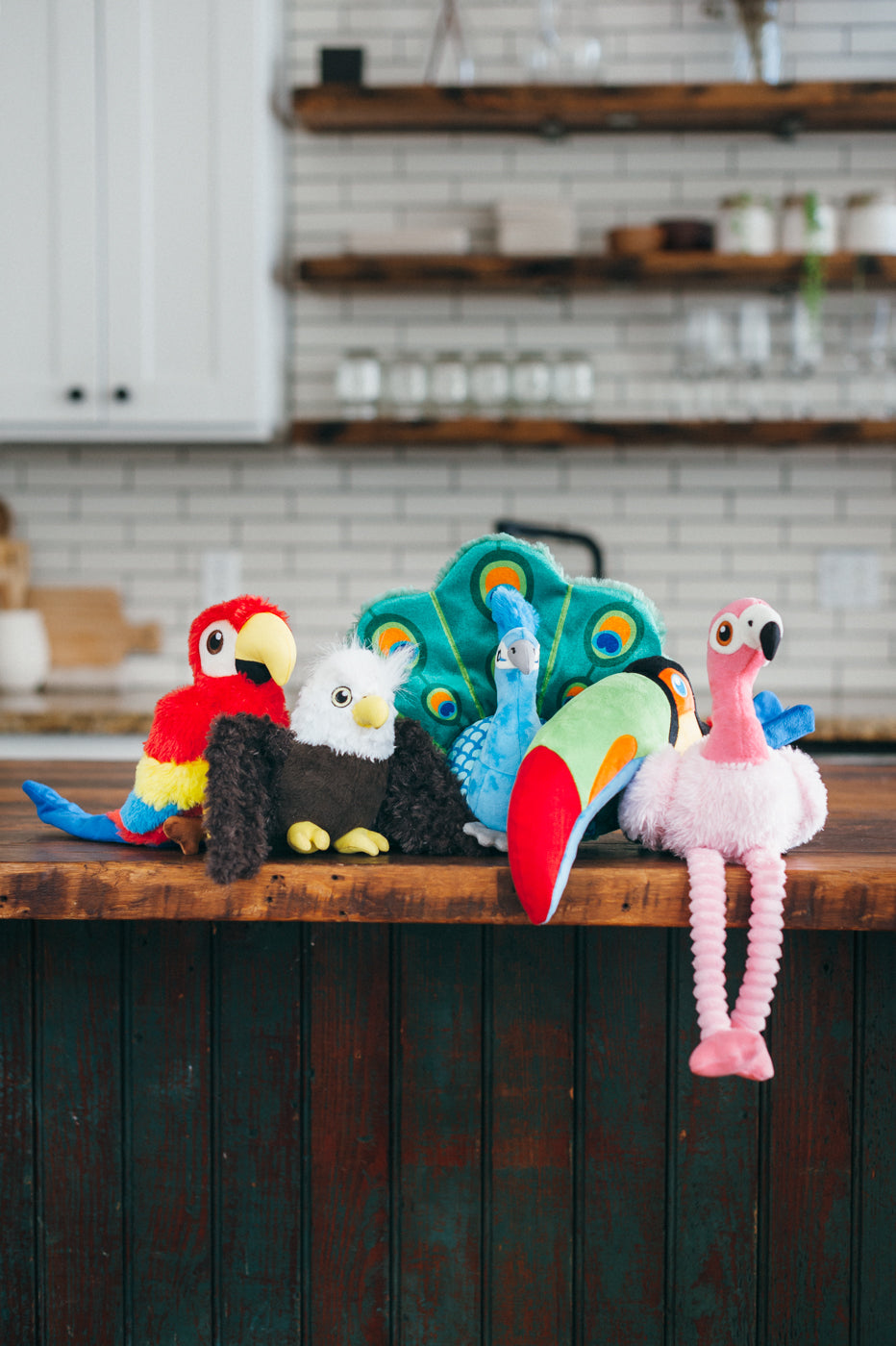 Edgar the Eagle Plush Dog Toy - Fetching Flock™ Chew-Resistant Squeaky Stuffed Animal for Medium & Large Dogs | Perfect for Fetch, Tug-of-War & Cuddling | Pet P.L.A.Y.