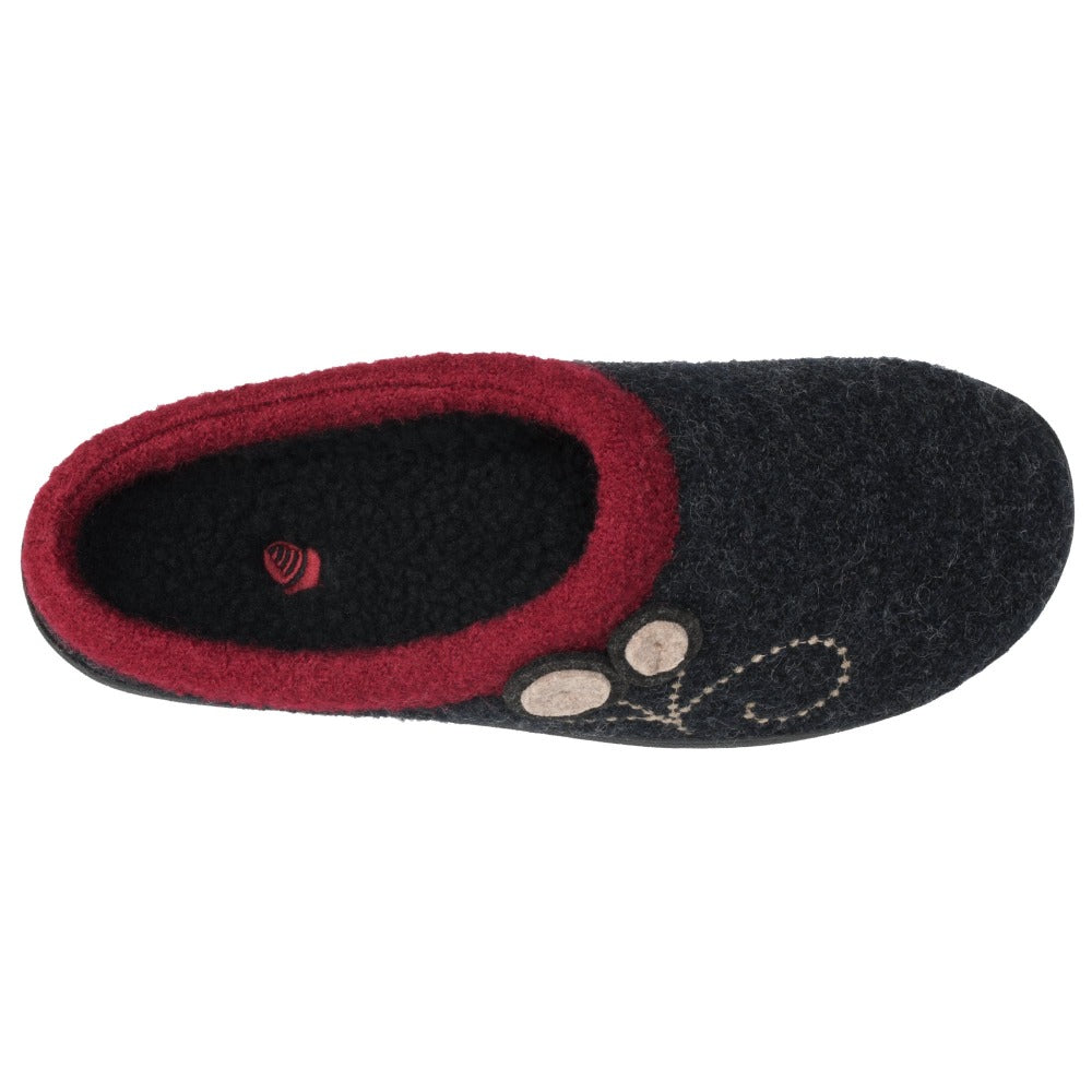 Women's Dara Clog Slippers with Cloud Contour® Cushion - Comfortable House Shoes for Relaxing at Home, Lounging & Indoor Wear