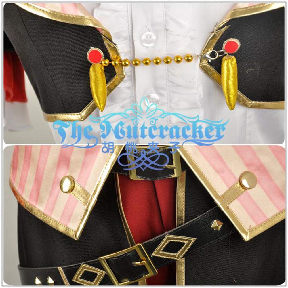 Nico Yazawa Cosplay Dress - Anime Costume for Halloween, Christmas, Conventions - Custom Size Woolen Outfit - Perfect for Cosplay Events & Themed Parties