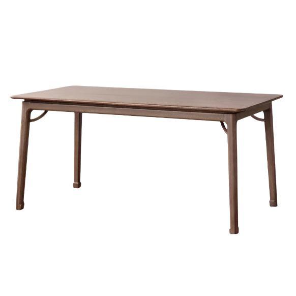 62.9x33.4x29.1 inch / 160x85x75 cm / Walnut Color / ash dining table