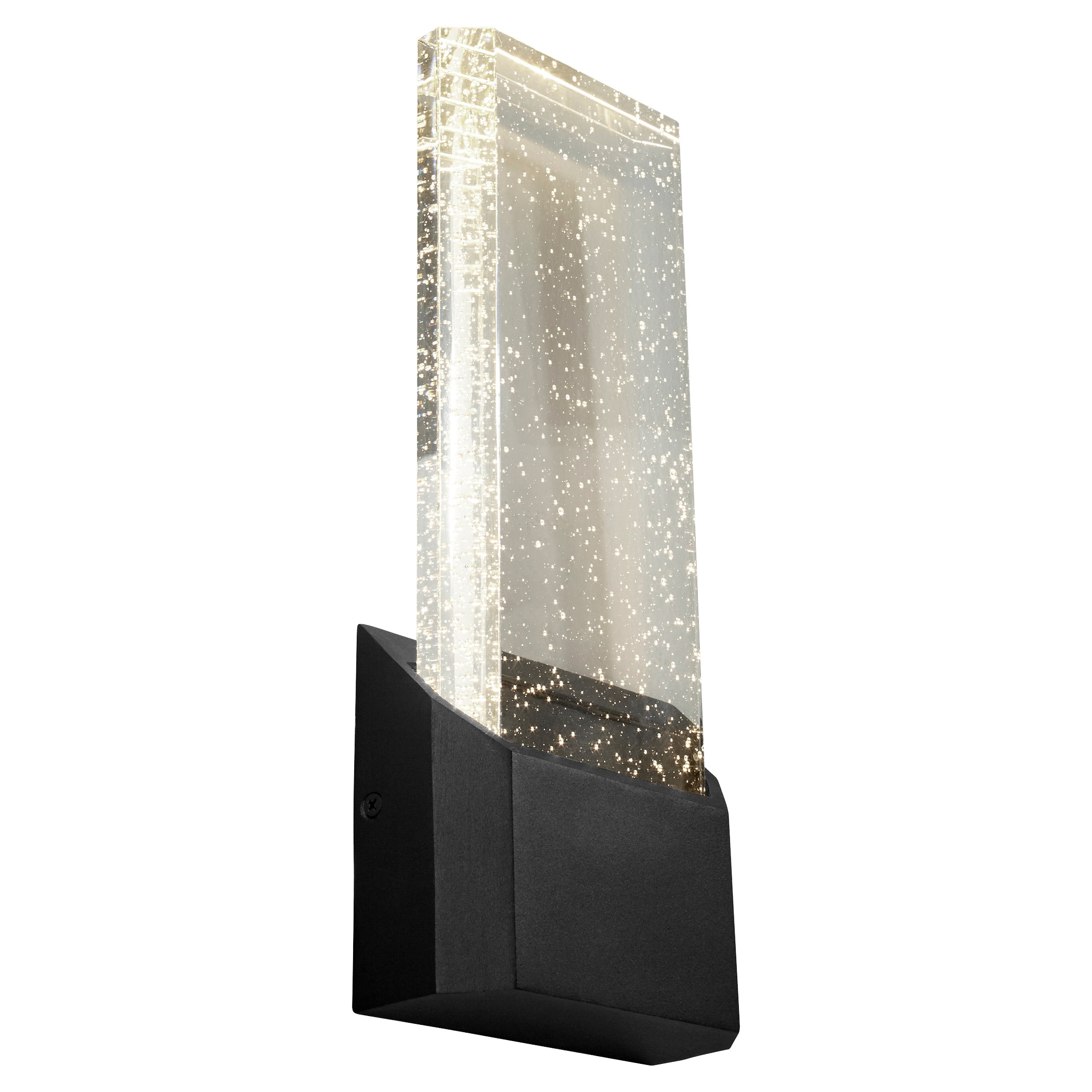 Oxygen Esprit 3 755 15 Outdoor Wall Sconce Light - Black Waterproof Exterior Lighting for Patio, Garden & Porch