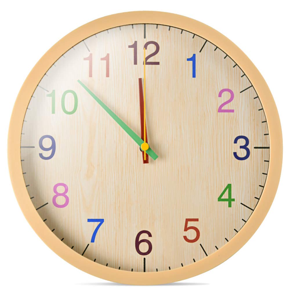 Silent Wall Clock for Living Room, Kitchen & School Decor - Paw Patrol Design