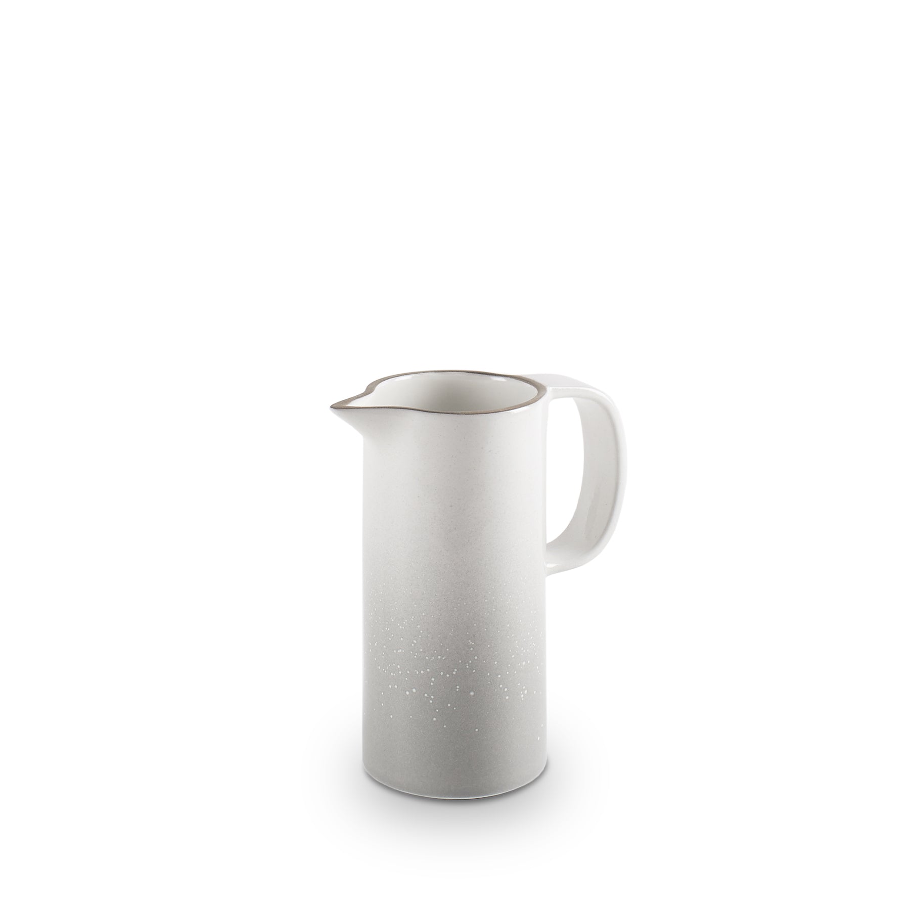 Premium Small Pitcher with Light Grey Whale Gradient Design - Perfect for Serving Juice, Milk & Cocktails at Home, Restaurants or Outdoor Gatherings