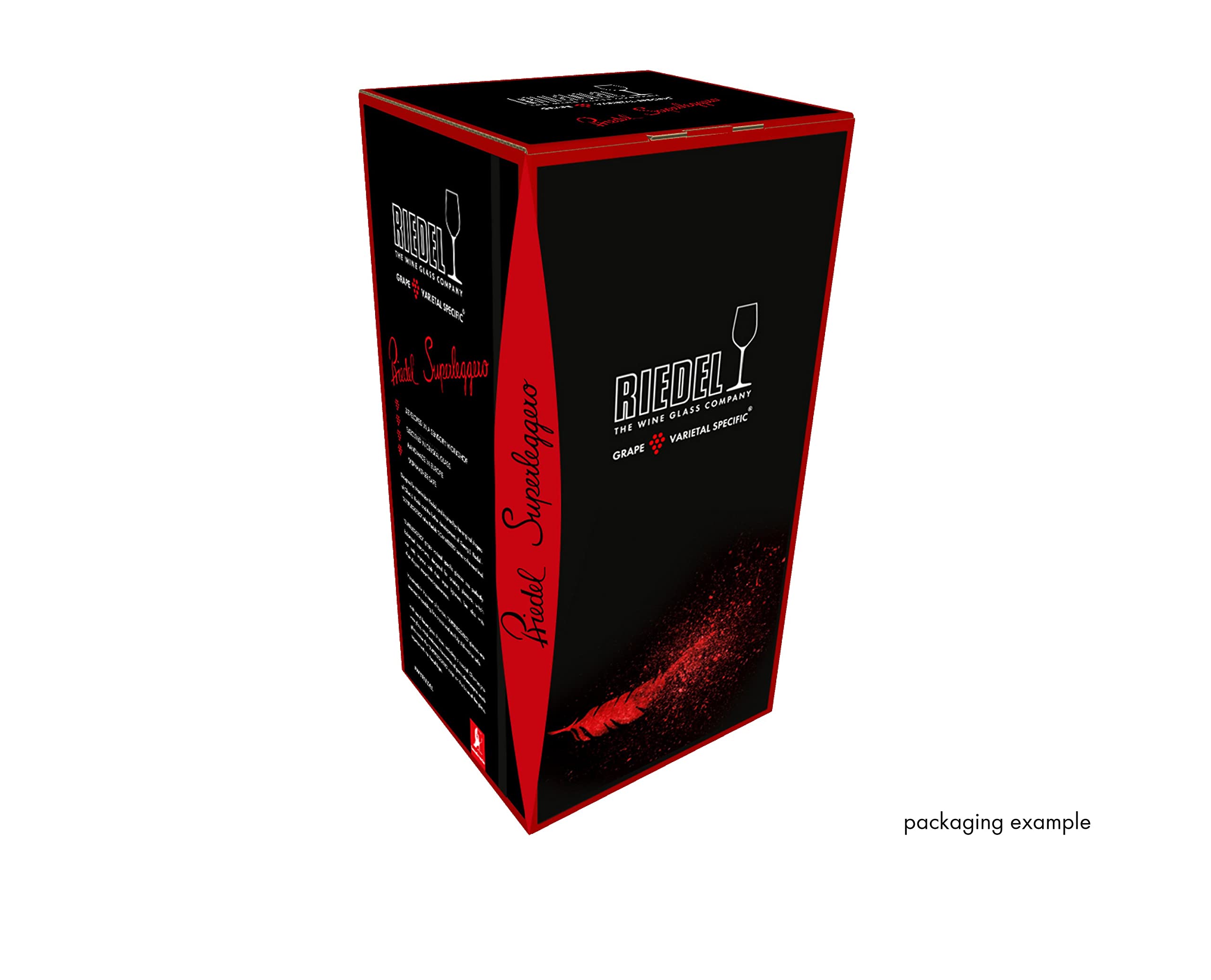 Premium Riedel Superleggero Hermitage/Syrah Wine Glasses - Set of 2, Crystal Clear, Ultra-Light Design for Enhanced Aroma & Taste - Perfect for Red Wine Tasting, Fine Dining & Elegant Home Entertaining