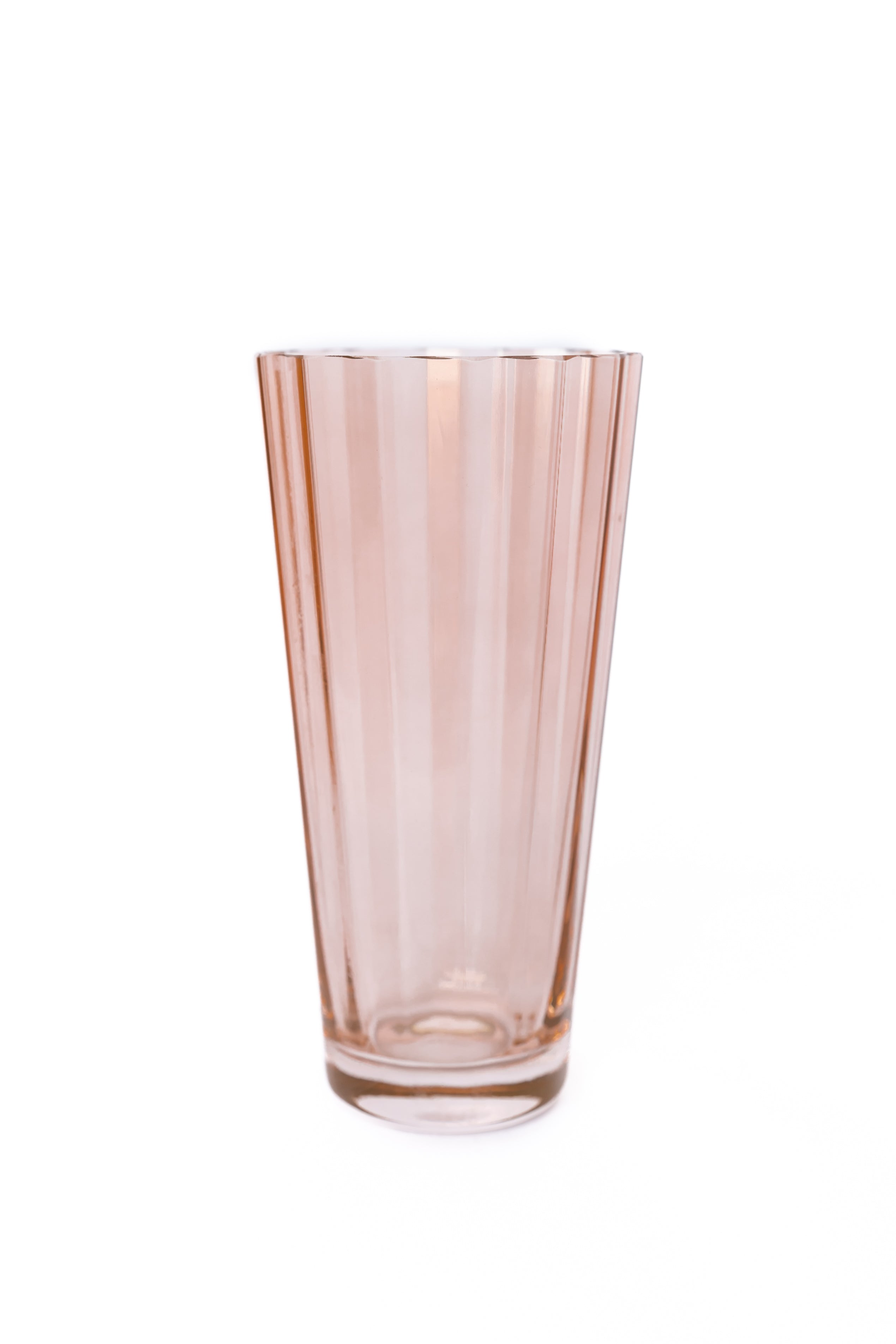 Estelle Colored Sunday Highball Glasses - Set of 2 (Blush Pink) | Elegant Cocktail & Whiskey Drinking Glasses for Home Bar, Parties & Gifts