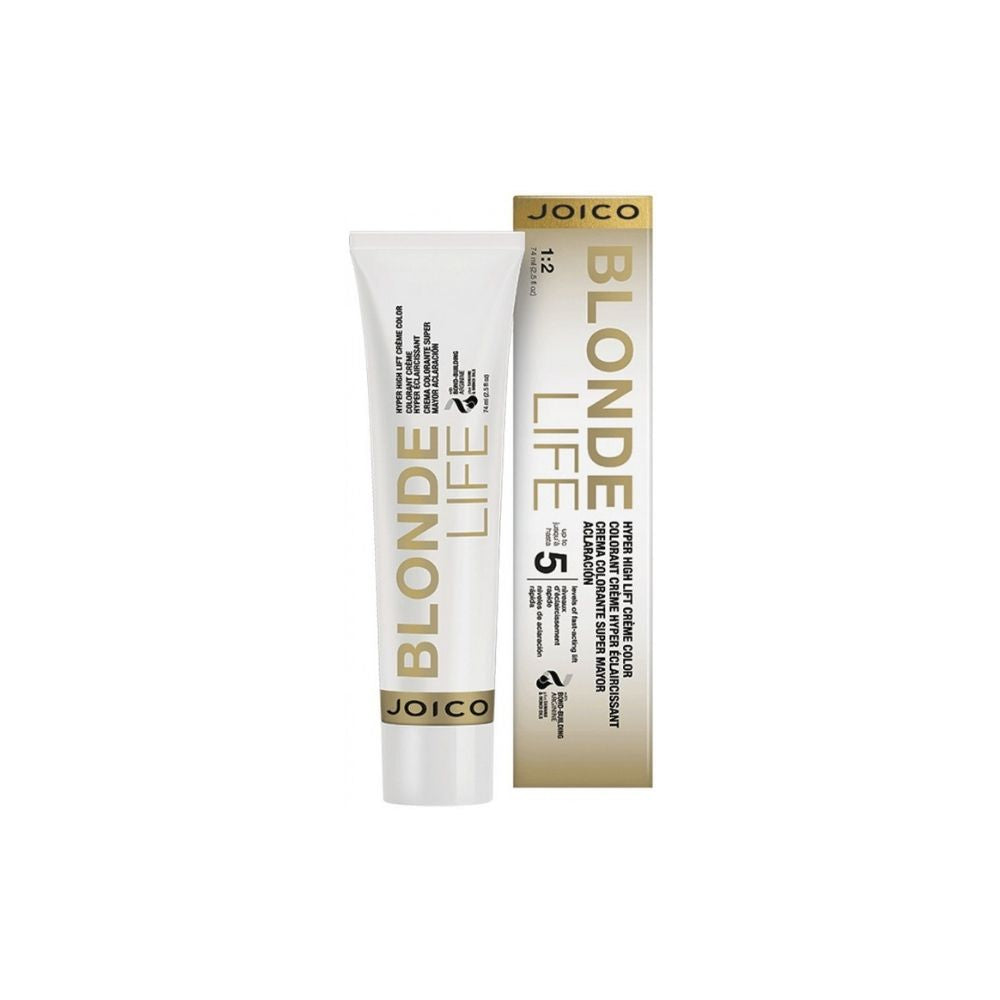 Blonde Life Color HLC Champagne Hair Dye - Professional Salon-Grade Light Blonde Hair Color for Women & Men - Perfect for Home Use, Parties, and Special Occasions