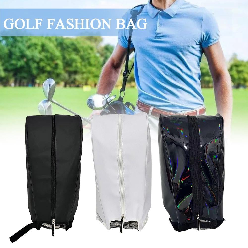 Waterproof Golf Bag Rain Cover with Zipper - Dustproof & Portable Hat Protector for Golf Clubs, Push Carts & Equipment - Ideal for Rainy Days & Outdoor Storage