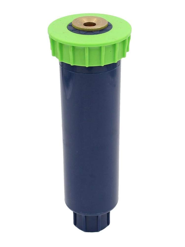 Automatic Retractable Lawn Sprinkler System - Blue Garden Watering Irrigation Tools with Buried Nozzles for Home & Yard | Perfect for Lawn Care, Flower Beds & Vegetable Gardens