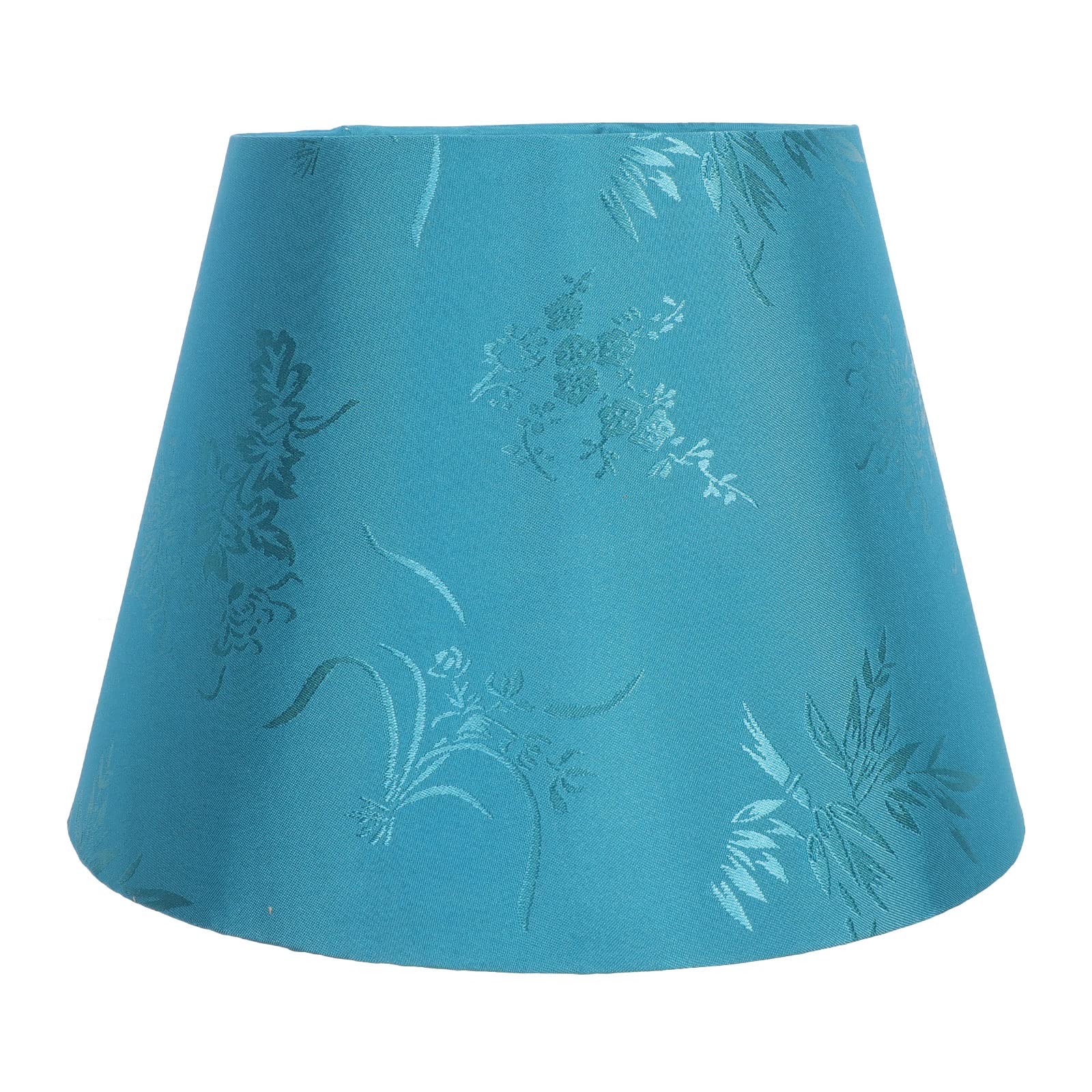 Handmade Embroidered Linen Lampshade - Vintage Style Fabric Lamp Shade for Table & Floor Lamps - Elegant Home Lighting Decor for Living Room, Bedroom & Office