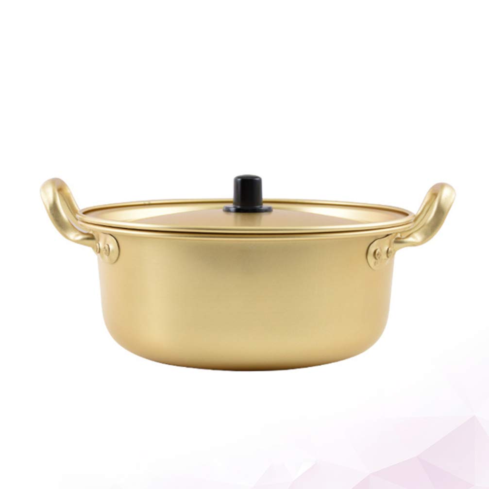 **DOITOOL Korean Instant Noodle Pot – Mini Ramen & Stew Pot with Double Handles, Non-Stick, Multi-Functional for Quick Meals, Dorm Cooking, and Hot Pot at Home**