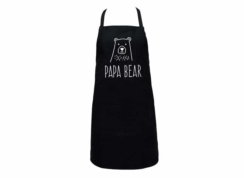 Annabel Trends Papa Bear Apron - Stylish and Durable Kitchen Apron for Cooking, Baking, BBQ & Grilling - Perfect Gift for Dad & Home Chefs