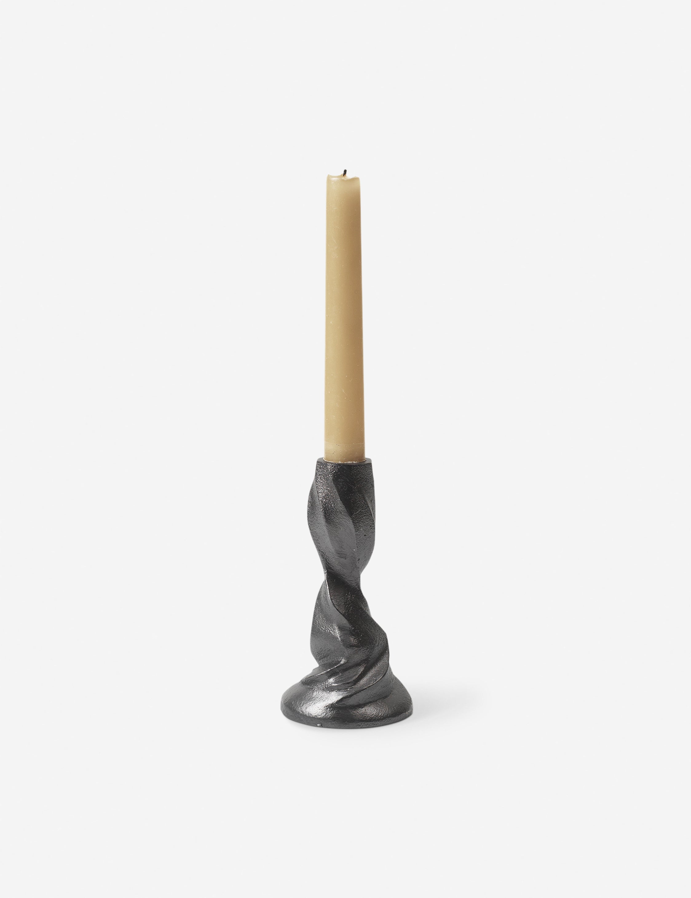 Ferm Living Gale Candle Holder - Modern Minimalist Home Decor for Dining Table, Bedroom, and Living Room Centerpiece