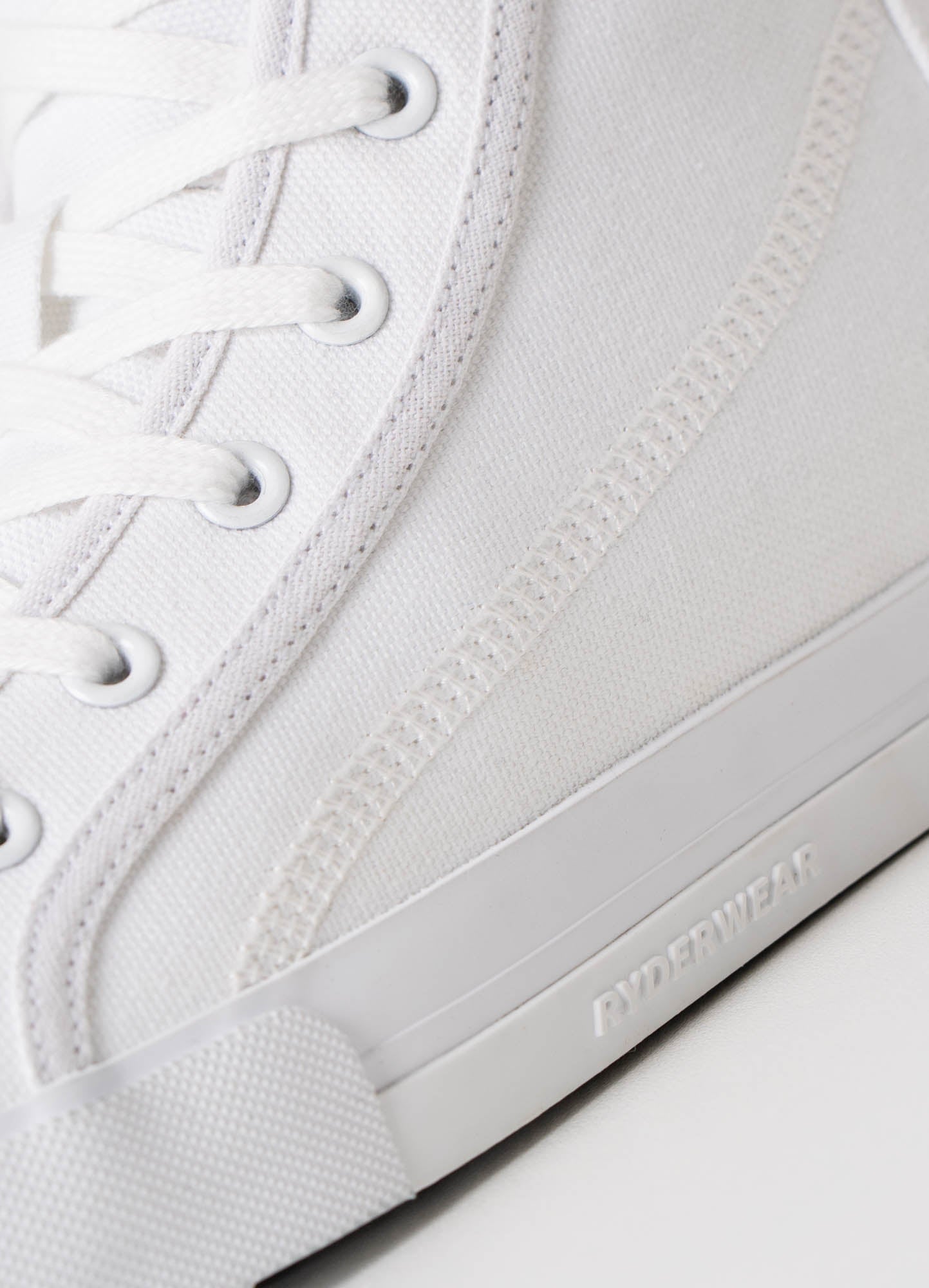 Vulcanized High Top Sneakers - White Canvas Shoes for Men & Women | Casual Streetwear, Skateboarding & Urban Fashion