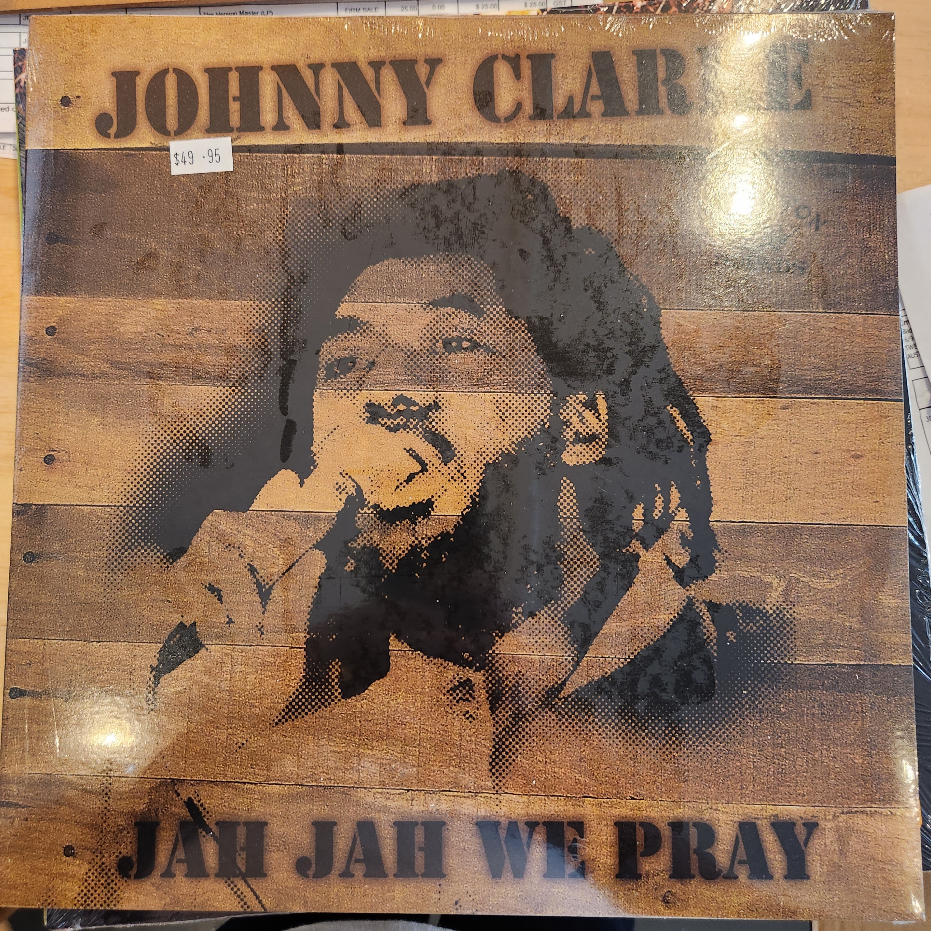 Johnny Clarke - Jah Jah We Pray Vinyl LP Record | Reggae Music Vinyl | Perfect for Reggae Collectors & Music Enthusiasts | Great for Home Listening & DJ Sets