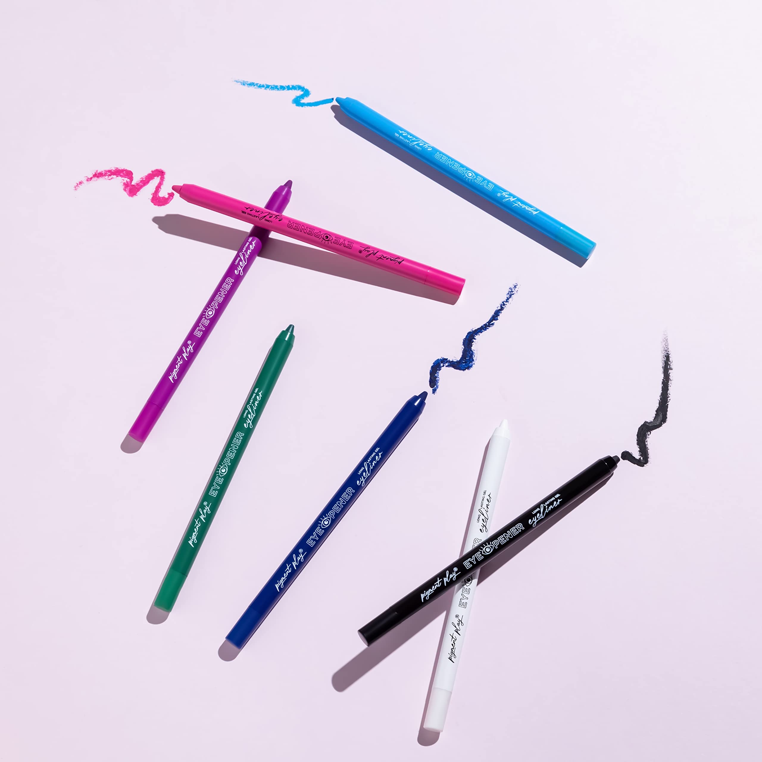 Pigment Play Eye Opener Gel Eyeliner - Pretty Pink | Long-Lasting Waterproof Eyeliner for Smoky Eyes & Winged Liner | Perfect for Parties, Date Night & Special Occasions