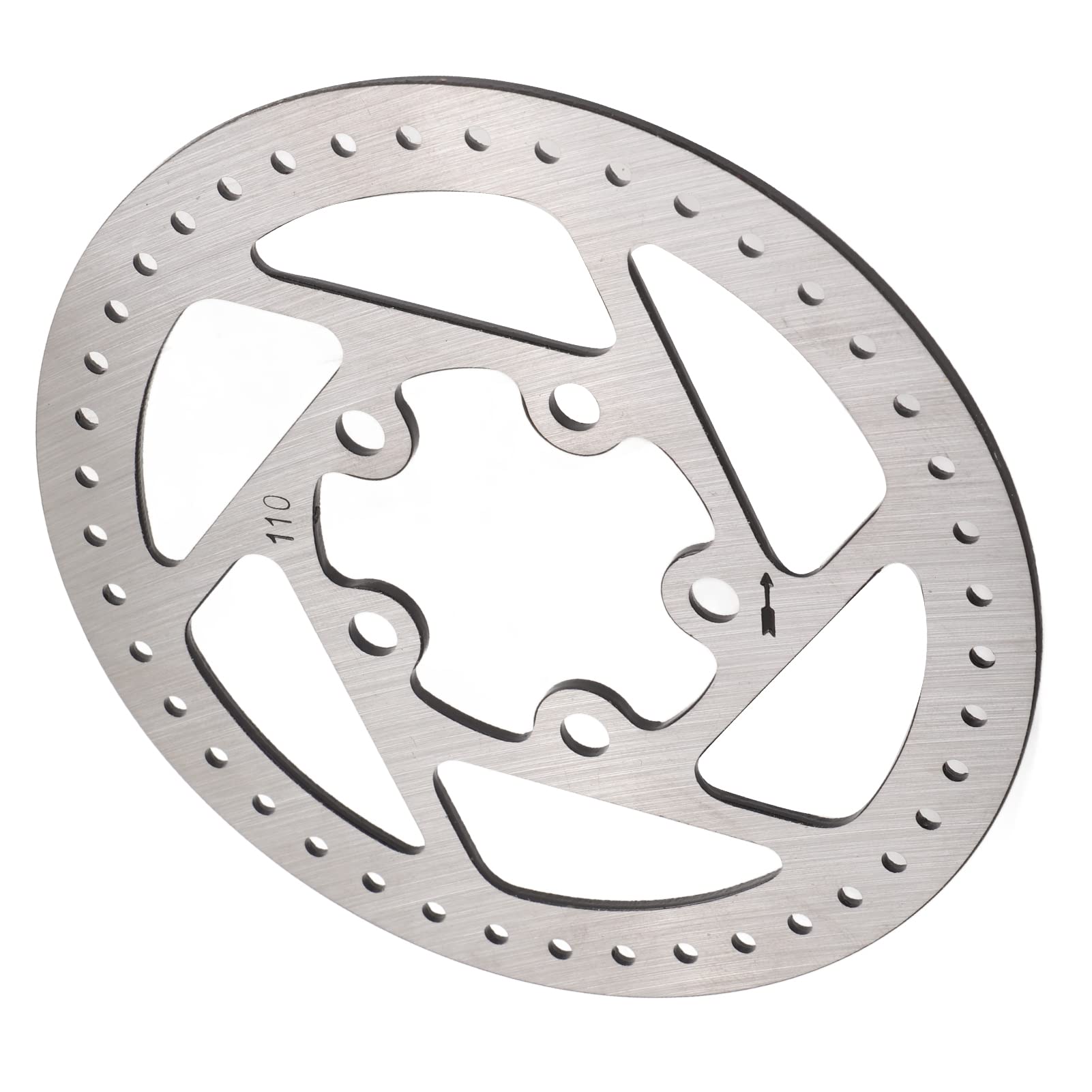 High-Performance Disc Brake Rotor & Pads Kit - 5 Hole Anti-Rust Design for LITE, 1S & M365 Electric Scooters - Perfect for Commuting & Urban Riding