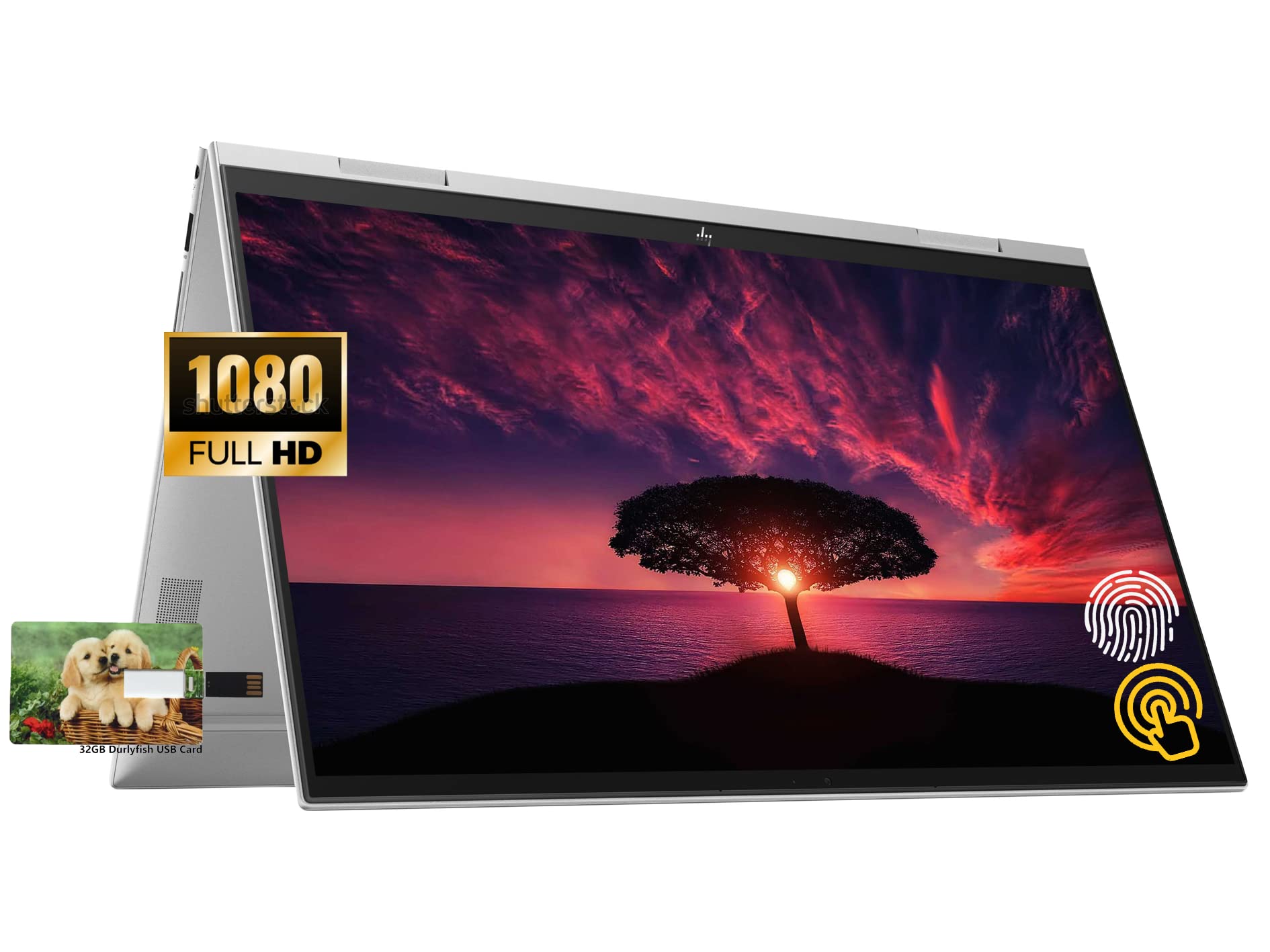 HP Envy x360 2-in-1 Convertible Business Laptop - 15.6
