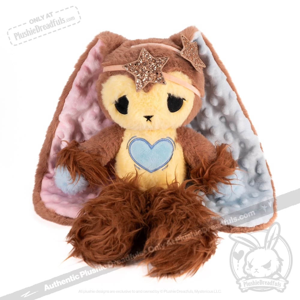 Plushie Dreadfuls POTS V2 Rabbit Stuffed Animal - Soft Cuddly Plush Toy for Kids, Anxiety Relief & Comfort, Perfect Gift for Collectors & Stress Relief