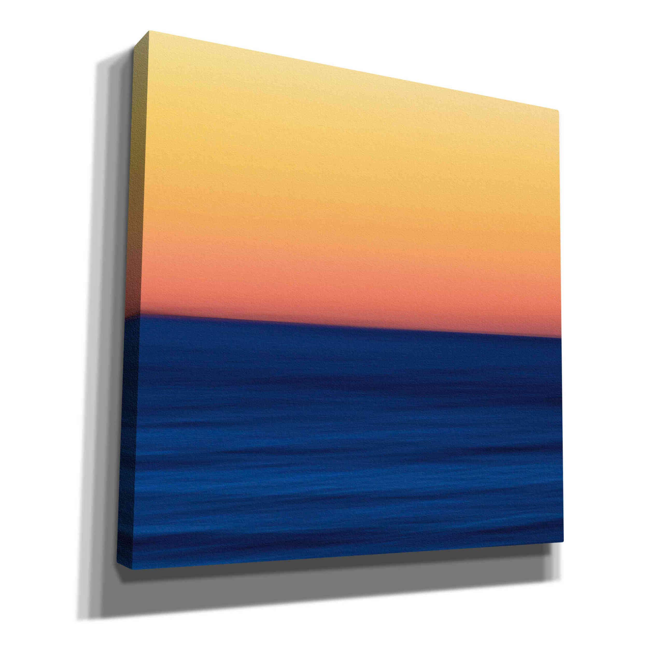 Fire Water by Katherine Gendreau - 37x37 Inch Modern Canvas Wall Art Painting for Living Room, Bedroom & Office Decor