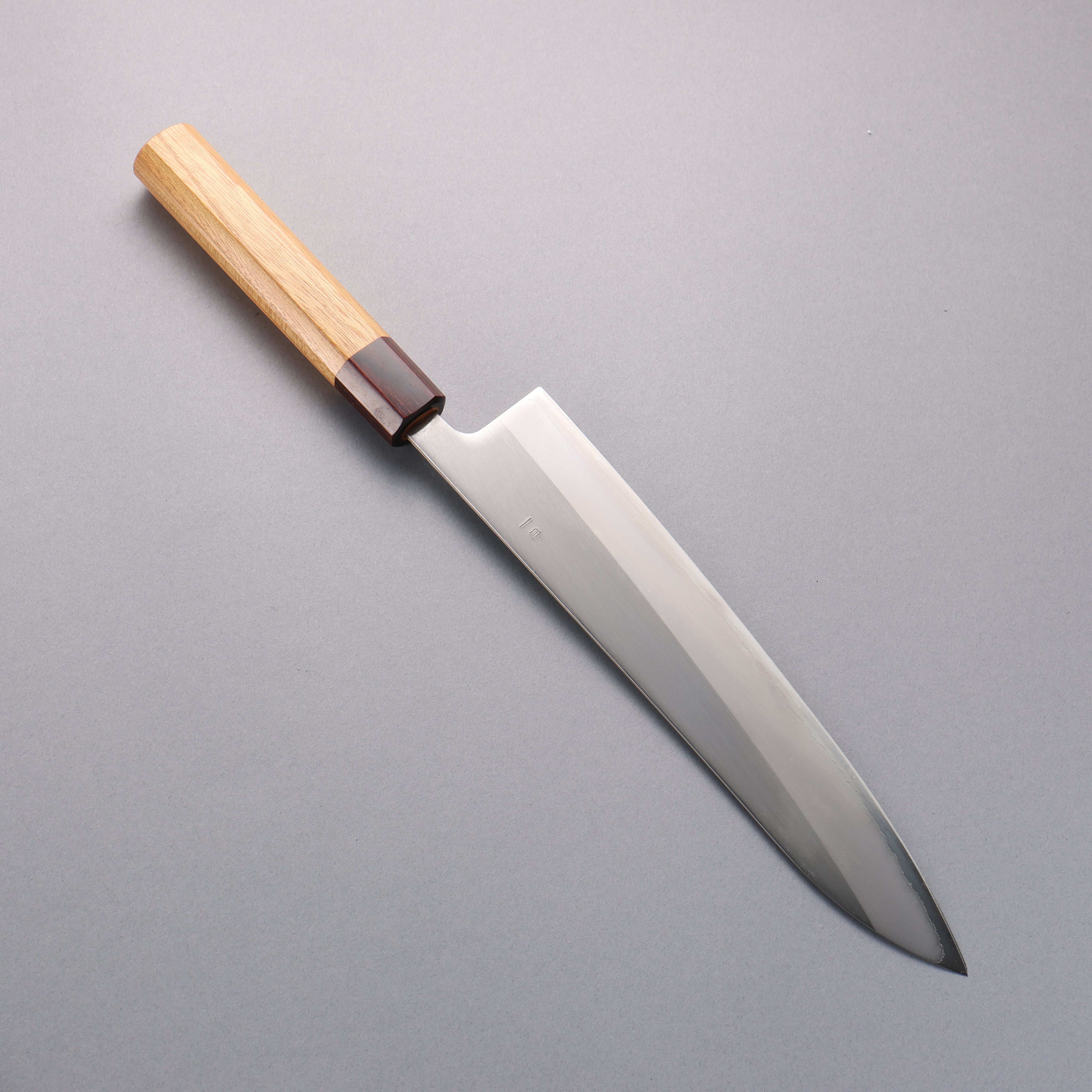 Premium OUL White Steel No.1 Gyuto Japanese Chef Knife 240mm with Keyaki (Japanese Elm) Handle - Professional Kitchen Tool for Sushi, Meat Cutting & Precision Cooking