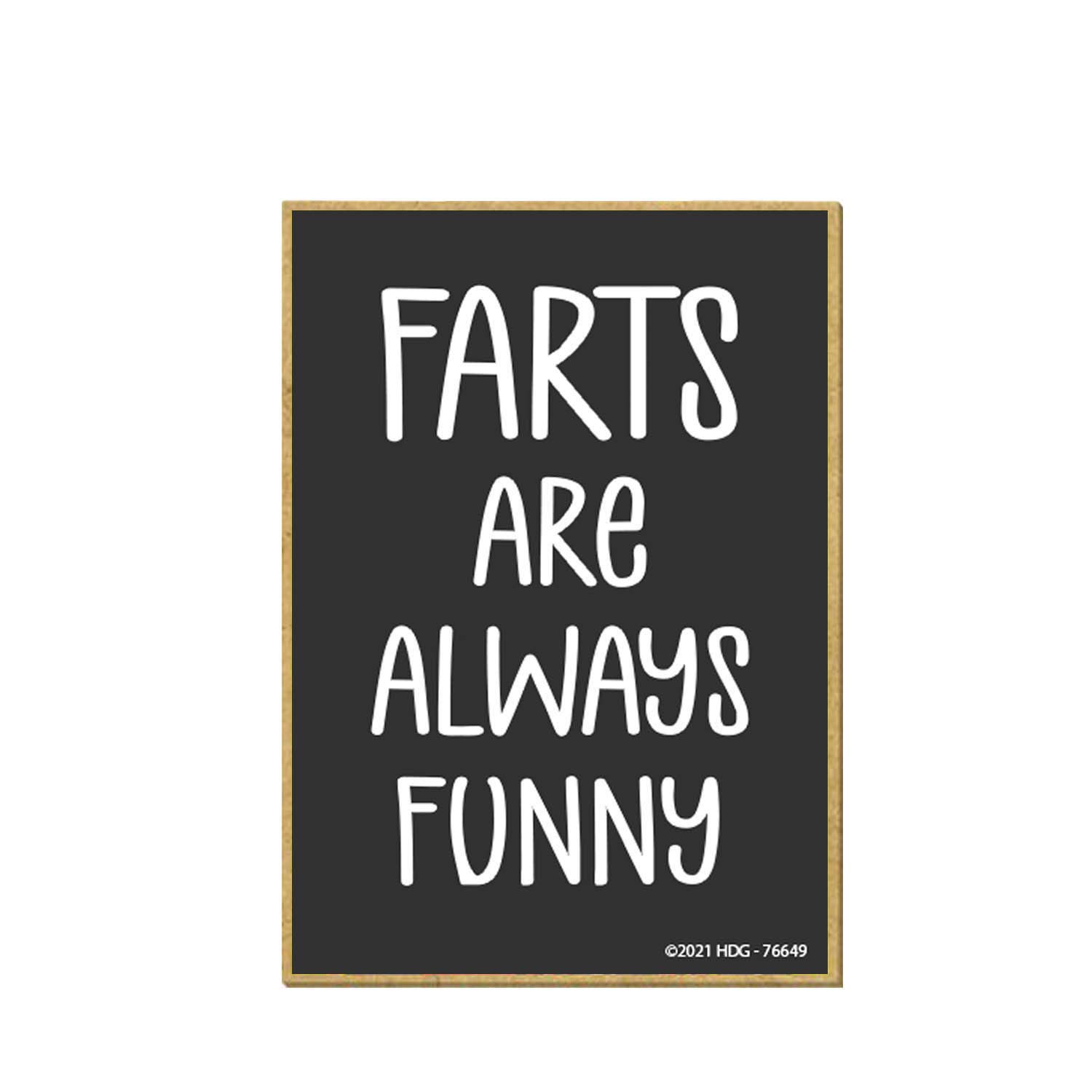 Funny Fart Refrigerator Magnets - 2.5x3.5 Inch Humorous Kitchen Decor - Honey Dew Gifts for Home & Office (76649) - Perfect for Gag Gifts, Whiteboard Notes, and Fridge Organization