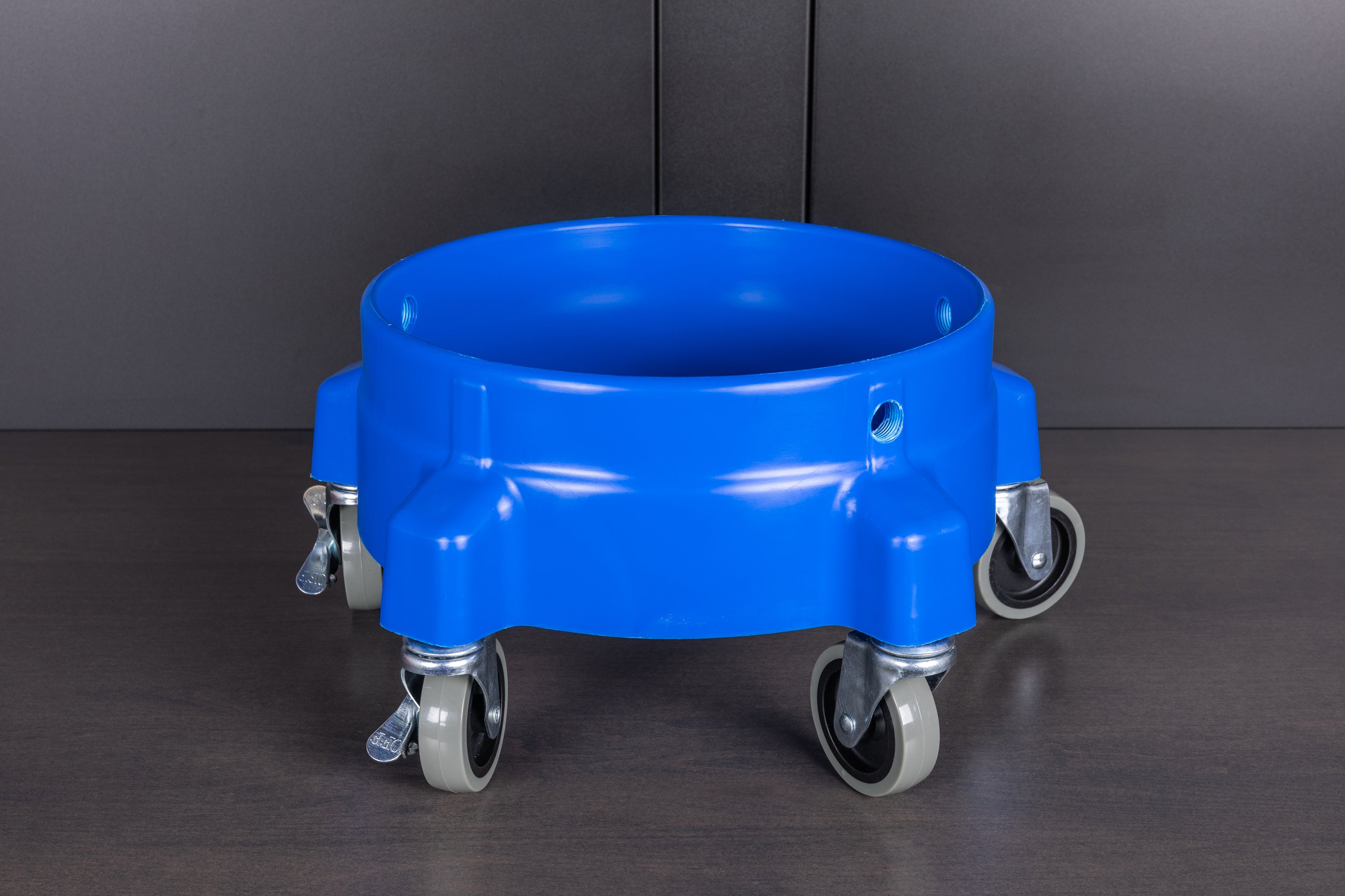 Heavy Duty Bucket Dollies with 4 Swivel Casters - Portable Utility Cart for Moving Buckets, Pails, and Containers - Ideal for Cleaning, Painting, and Construction Worksites