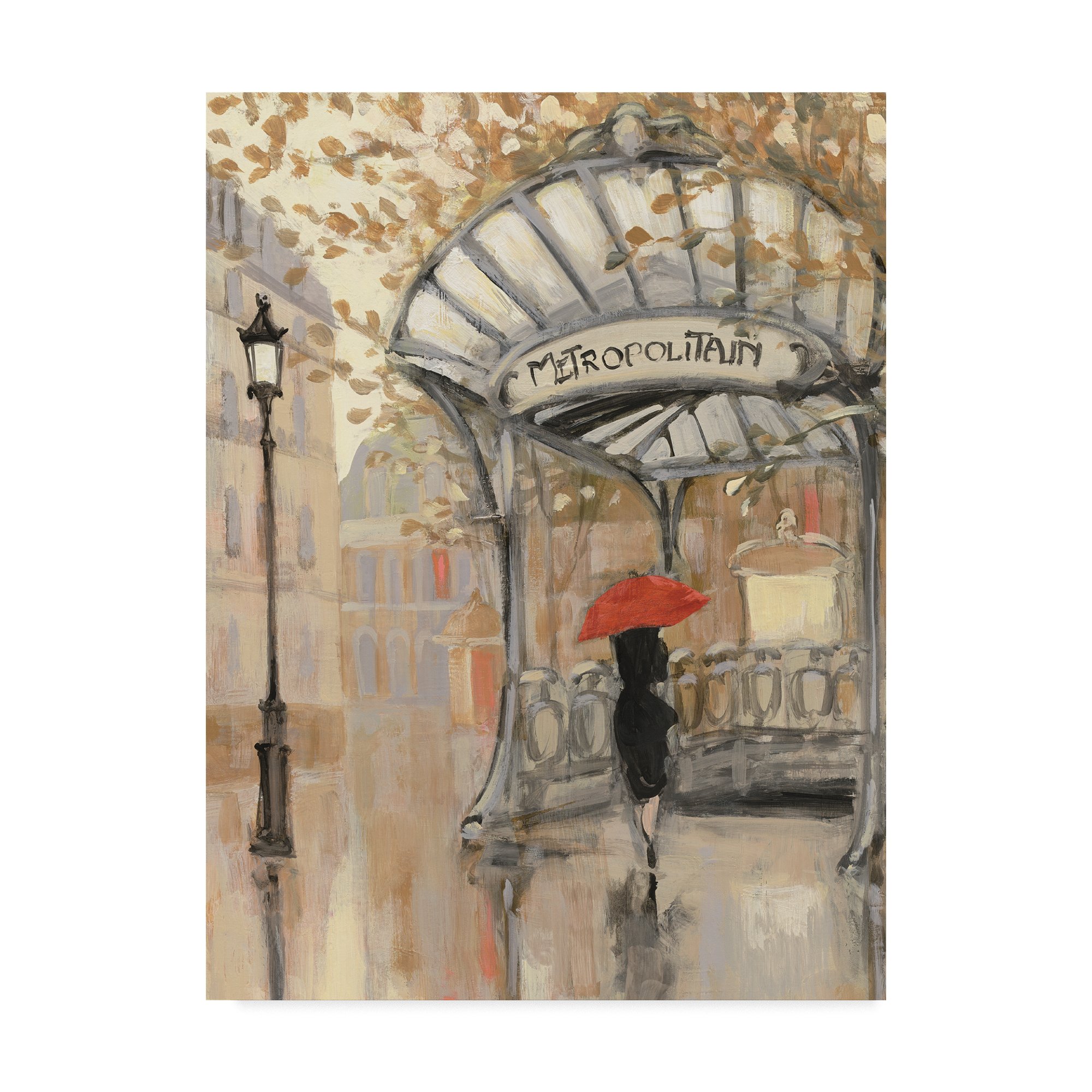 Trademark Fine Art Julia Purinton Multicolor Canvas Wall Art - Perfect for Living Room, Bedroom & Office Decor