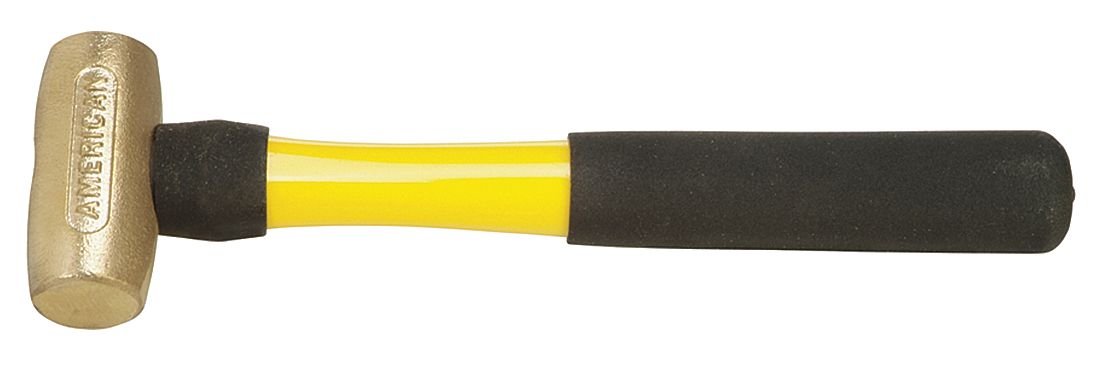 Premium Fiberglass Shank Hammer with Collar Guard & Ergonomic Cushion Grip - Heavy Duty Construction Tool for Carpentry, Framing, and DIY Home Improvement Projects
