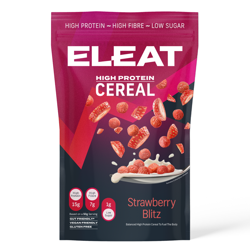 Eleat Balanced High Protein Cereal 250g - Healthy Breakfast & Snack for Fitness, Weight Loss & Active Lifestyle