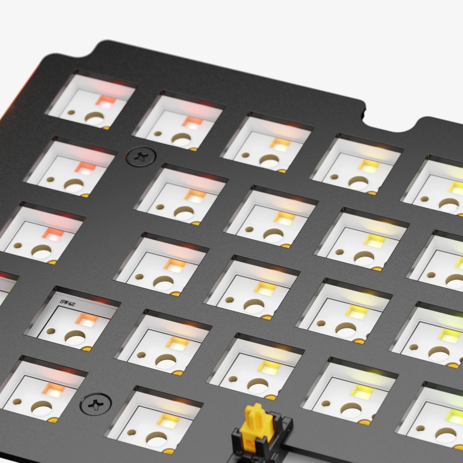 GMMK 3 Mechanical Keyboard Switch Plates - Compatible with GMMK 3 60% 65% 75% Layouts - Aluminum Steel PC Material - Perfect for Gaming Typing & Custom Keyboard Builds