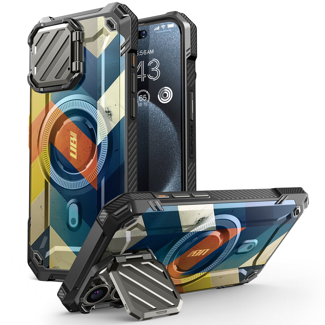iPhone 15 Pro Max 6.7 Inch Unicorn Beetle MAG XT MagSafe Case with Military-Grade Protection | Shockproof & Wireless Charging Compatible | Perfect for Outdoor Adventures & Daily Use