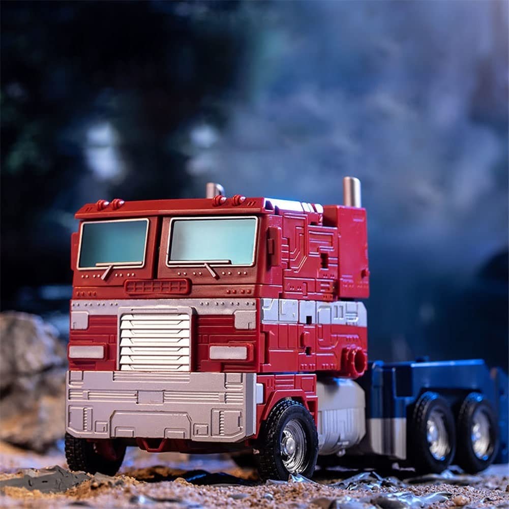 MP10 Optimus Prime Alloy Deformation Toy Car - Transformable Action Figure Model for Boys & Collectors, Handmade Durable Gift for Kids 8+ (Birthday, Christmas, Play & Display)