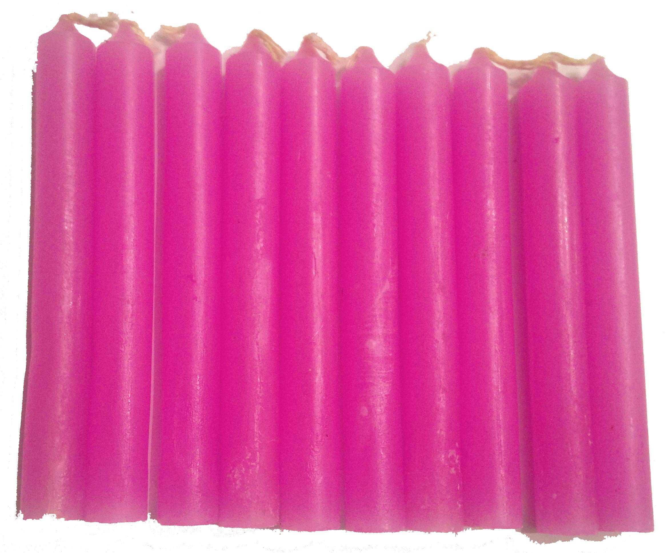20 Pack Pink Wicca Magic Ritual Mini Spell Chime Candles for Pagan & Witchcraft Altars - Perfect for Meditation, Spells, and Spiritual Ceremonies