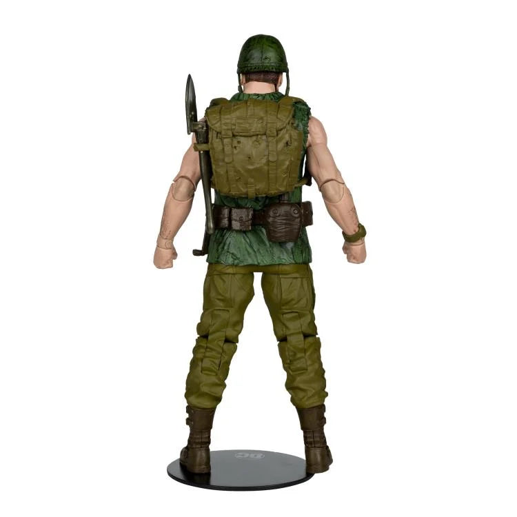 DC Multiverse Sergeant Rock Collector Edition Action Figure - Premium Collectible for DC Fans, Display & Play - Perfect for Home Decor, Office Display & Comic Book Collections