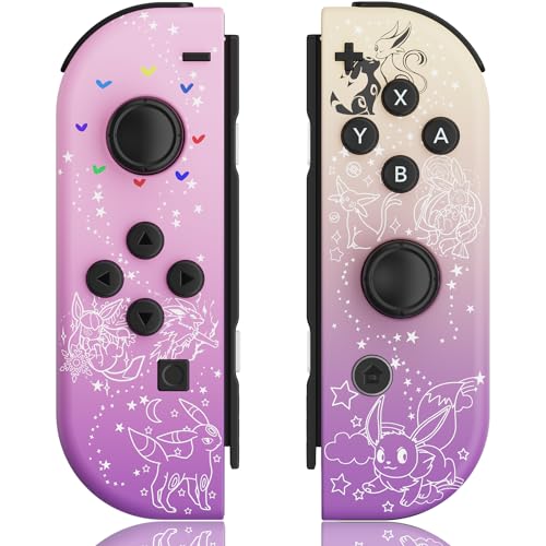 Wireless Switch Controllers for Nintendo - Ergonomic Gamepad with Dual Vibration, Motion Controls & Turbo Function | Perfect for Mario Kart, Zelda & Multiplayer Gaming Sessions