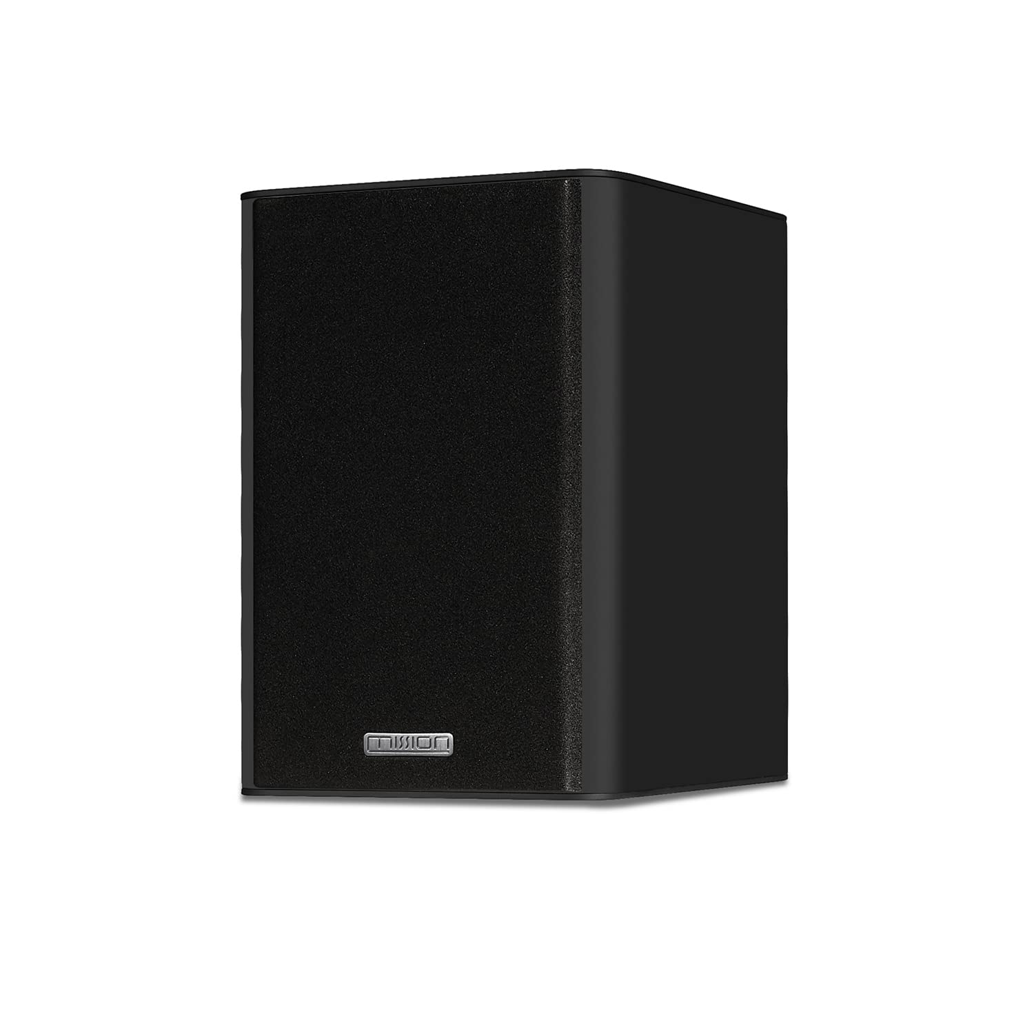 Mission QX-1 MKII Bookshelf Speakers - Premium Black Finish (Pair) - Perfect for Home Theater Surround Sound & Music Listening