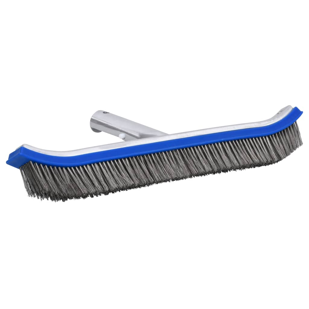 vidaXL Aluminum Swimming Pool Wall Brush - Heavy Duty Pool Cleaning Tool for In-Ground & Above Ground Pools - Ideal for Removing Algae, Dirt & Debris
