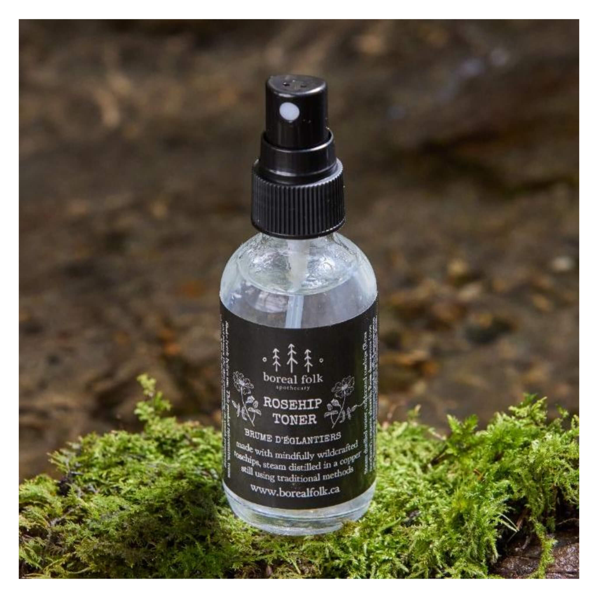 Organic Rosehip Toner for Face - Hydrating & Brightening Facial Mist with Vitamin C - Perfect for Dry, Sensitive Skin & Daily Skincare Routine