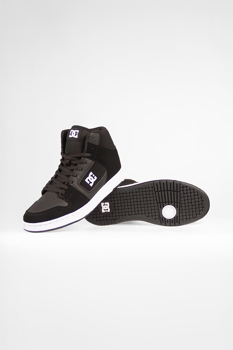 DC Manteca 4 Hi Skate Shoes (Black/Black) - High Top Sneakers for Men | Durable Skateboarding & Streetwear Fashion | Perfect for Skateboarding, Urban Style & Casual Wear
