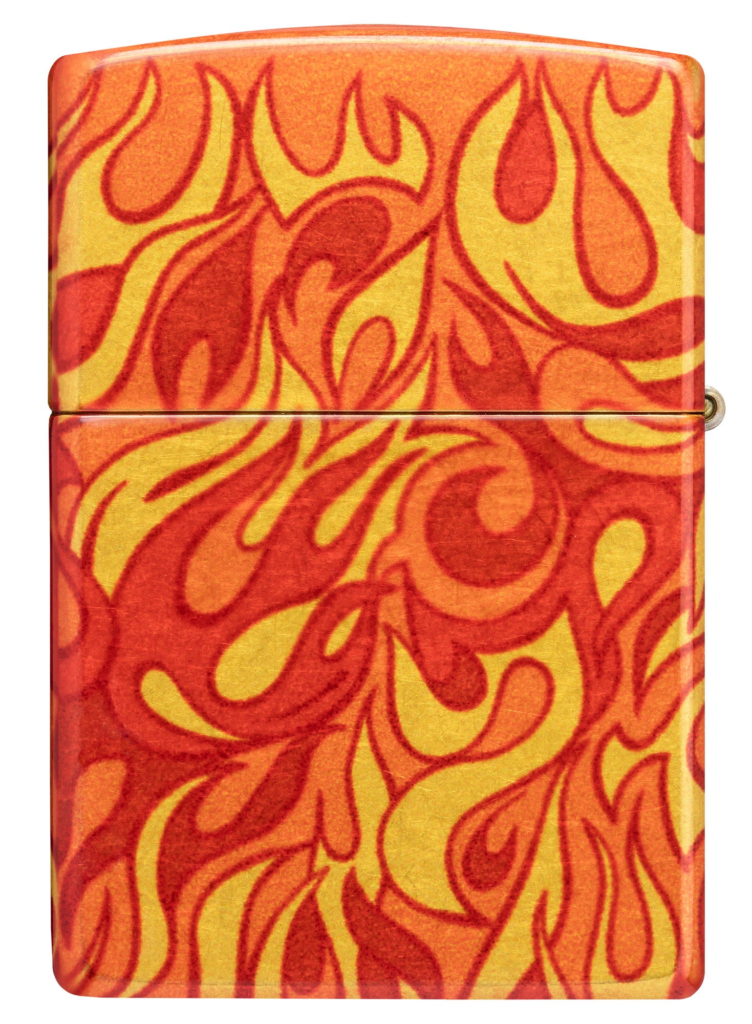 Fire Zippo Design Windproof Lighter - Classic Metal Refillable Pocket Lighter for Outdoor Camping, BBQ, Hiking & Everyday Carry (ECDC)
